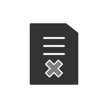 Dosya simgesi, vektör illüstrasyon tasarımı