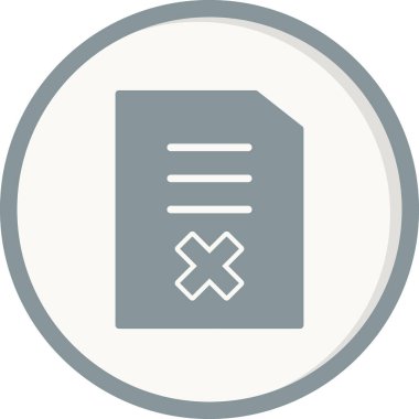 Dosya simgesi, vektör illüstrasyon tasarımı