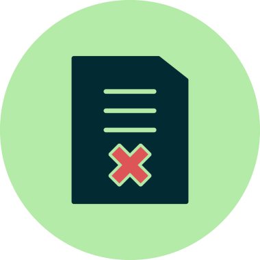 Dosya simgesi, vektör illüstrasyon tasarımı