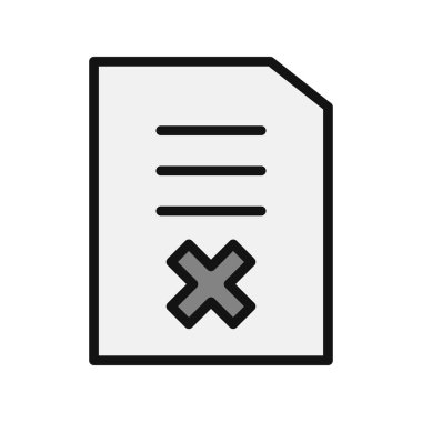 Dosya simgesi, vektör illüstrasyon tasarımı