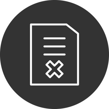 Dosya simgesi, vektör illüstrasyon tasarımı