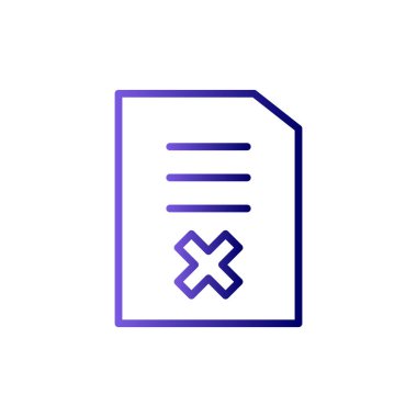 Dosya simgesi, vektör illüstrasyon tasarımı