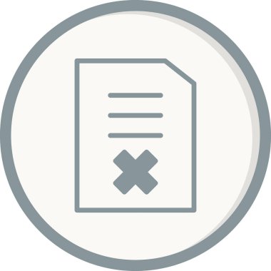 Dosya simgesi, vektör illüstrasyon tasarımı