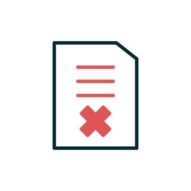 Dosya simgesi, vektör illüstrasyon tasarımı