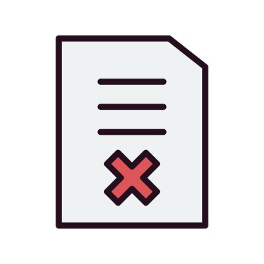 Dosya simgesi, vektör illüstrasyon tasarımı