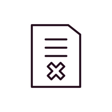 Dosya simgesi, vektör illüstrasyon tasarımı