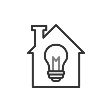 Modern lamba simgesinin vektör illüstrasyonu