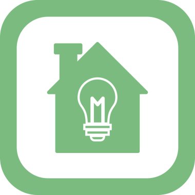 Modern lamba simgesinin vektör illüstrasyonu