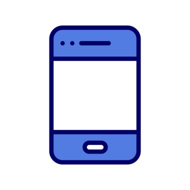 cep telefonu ikonu vektör illüstrasyonu