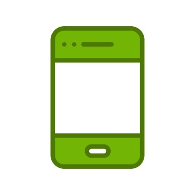 cep telefonu ikonu vektör illüstrasyonu