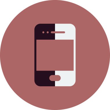 cep telefonu ikonu vektör illüstrasyonu