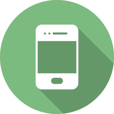 cep telefonu ikonu vektör illüstrasyonu