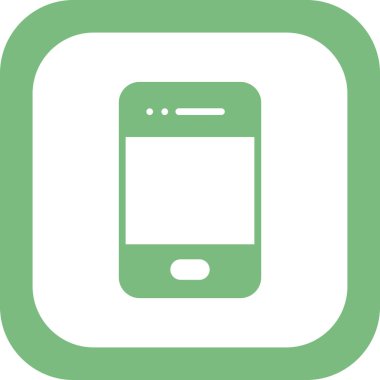 cep telefonu ikonu vektör illüstrasyonu