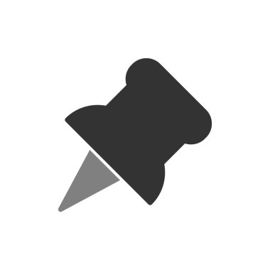 itme PIN simge vektör çizim 