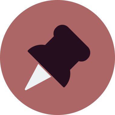 itme PIN simge vektör çizim 