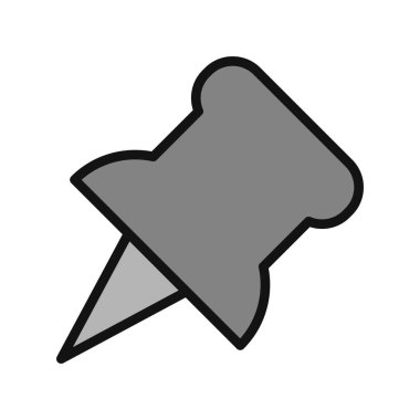 itme PIN simge vektör çizim 