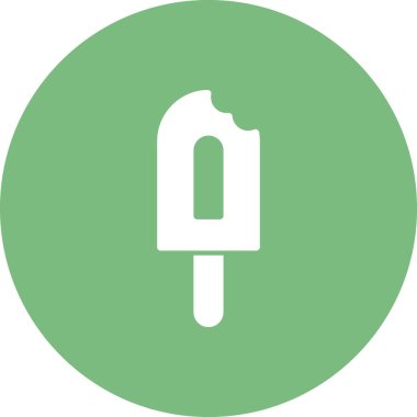 Dondurma vektör simgesi simgesi 