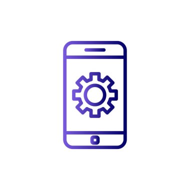 Smartphone icon, vector illustration design