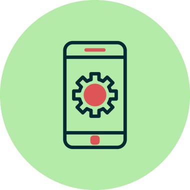 Smartphone icon, vector illustration design