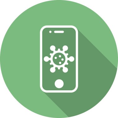 Akıllı telefon simgesi, vektör illüstrasyon tasarımı