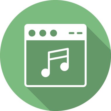 Web tarayıcı, basit vektör illüstrasyon tasarımı