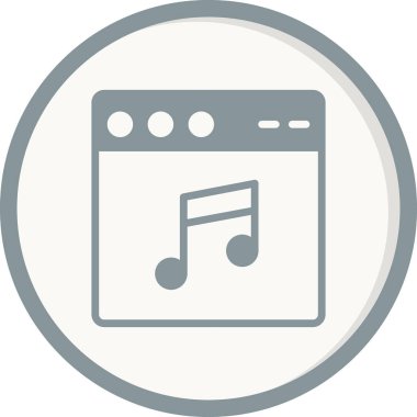 Web tarayıcı, basit vektör illüstrasyon tasarımı