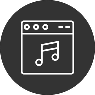 Web tarayıcı, basit vektör illüstrasyon tasarımı