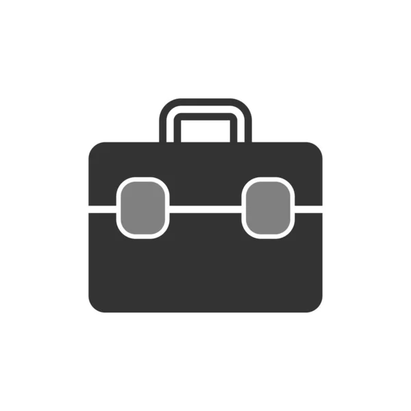 Vector Illustration Modern Briefcase Icon — Vetor de Stock
