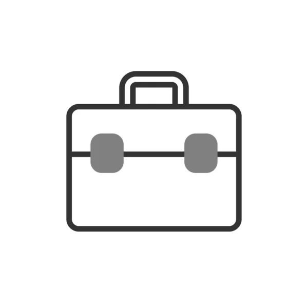 Vector Illustration Briefcase Modern Icon — Image vectorielle