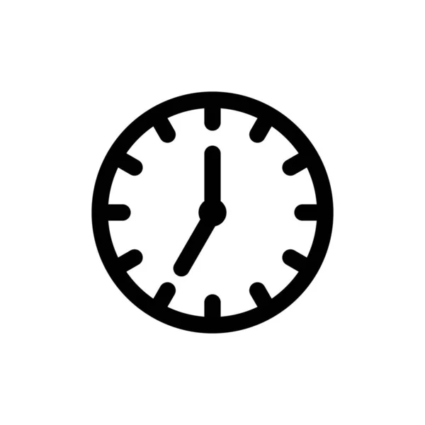 Векторна Ілюстрація Піктограми Годинника — стоковий вектор