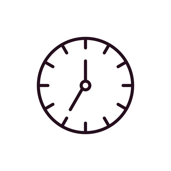 Ilustração Vetorial Ícone Relógio — Vetor de Stock