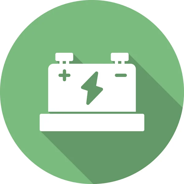 Battery Icon Vector Illustration Car Battery — Stockvector