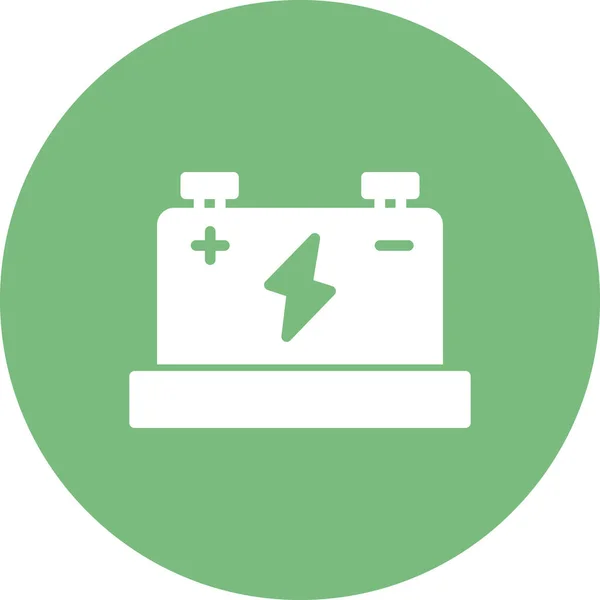 Battery Icon Vector Illustration Car Battery — Stockový vektor