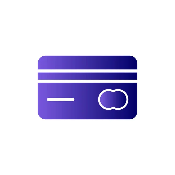 Πιστωτική Κάρτα Απλός Σχεδιασμός — Διανυσματικό Αρχείο