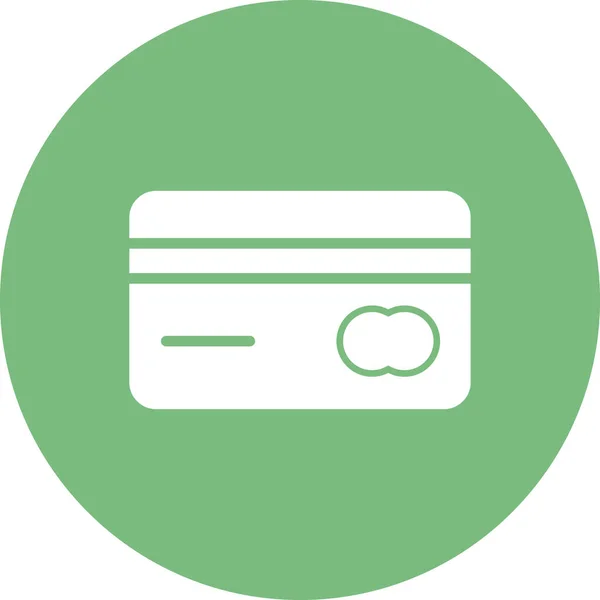 Cartão Crédito Design Simples — Vetor de Stock