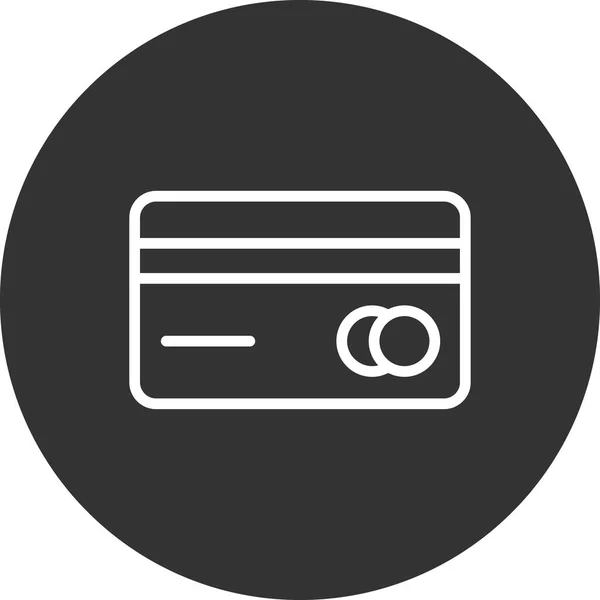 Cartão Crédito Design Simples —  Vetores de Stock