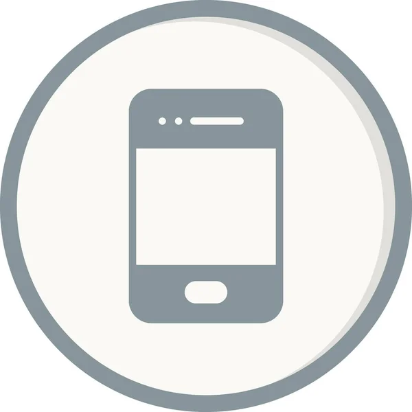 Векторная Иллюстрация Иконок Мобильного Телефона — стоковый вектор