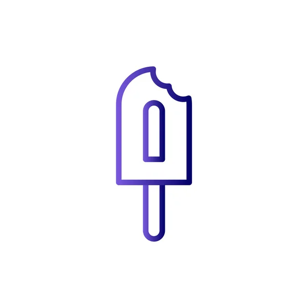 Eiscreme Vektor Symbol Symbol Symbol — Stockvektor