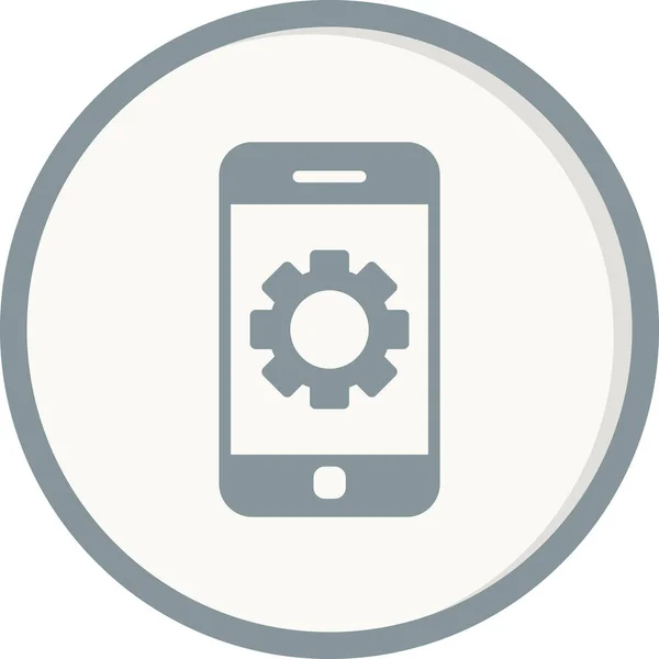 Smartphone Icon Vector Illustration Design — Stockvektor