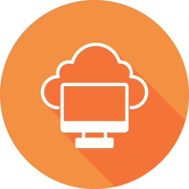 Ekran. Web simgesi basit illüstrasyon