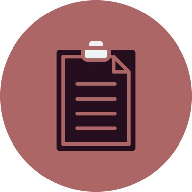 Pano simgesinin vektör illüstrasyonu 