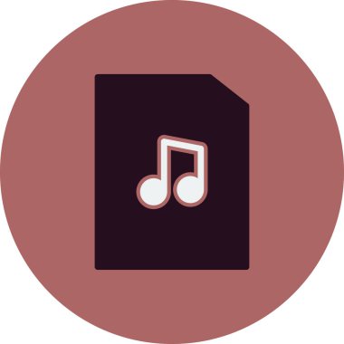 Dosya simgesi, vektör illüstrasyon tasarımı