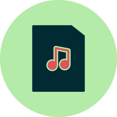 Dosya simgesi, vektör illüstrasyon tasarımı