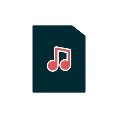 Dosya simgesi, vektör illüstrasyon tasarımı