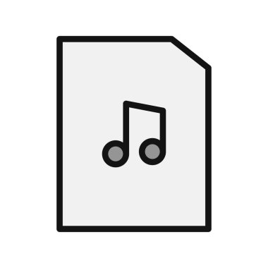 Dosya simgesi, vektör illüstrasyon tasarımı