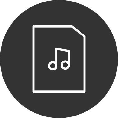 Dosya simgesi, vektör illüstrasyon tasarımı