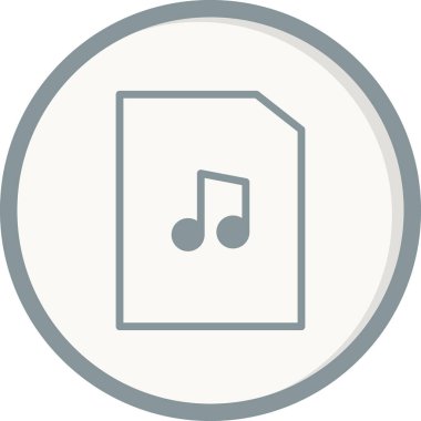 Dosya simgesi, vektör illüstrasyon tasarımı