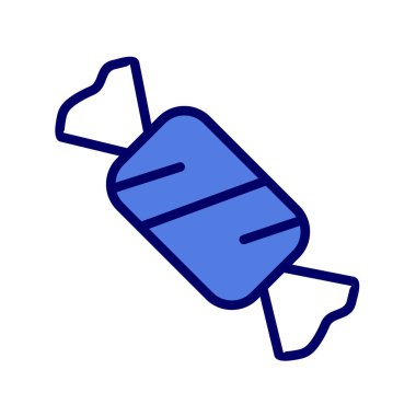 Şeker simgesinin vektör illüstrasyonu