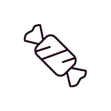 Şeker simgesinin vektör illüstrasyonu