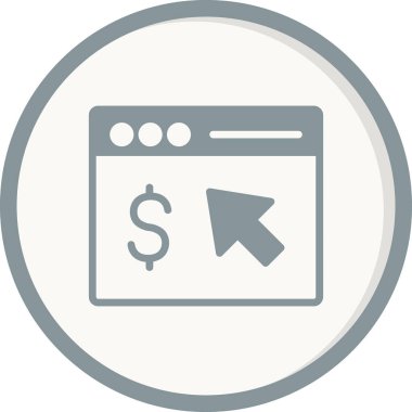 İnternet bankacılığı. Web simgesi 